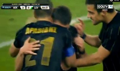 Konstantinos Galanopoulos Goal HD - AEK Athens FC	3-0	Levadiakos 10.12.2016