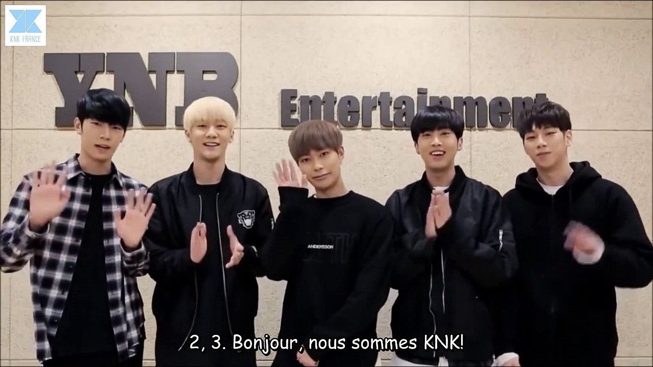 [CUT] 161117 Comeback Geeting KNK (VOSTFR)