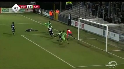 Eupen - Sporting Charleroi 2-2. Jupiler League 10⁄12⁄2016