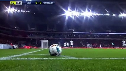 De Preville N. Goal HD - Lille 1-0 Montpellier 10.12.2016