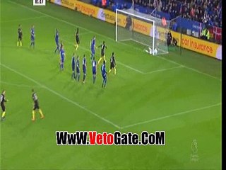 "كولاروف" يحرز الهدف الاول لـ المان سيتى فى ليستر سيتى