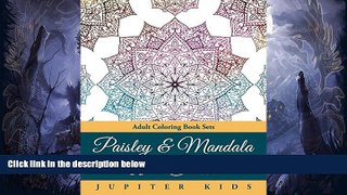 Pre Order Paisley   Mandala Anti Stress: Adult Coloring Book Sets (Paisley Mandala and Art Book