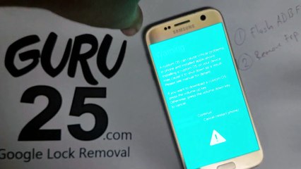 Samsung Galaxy S7 & S7 Edge Google Lock Removal FRP