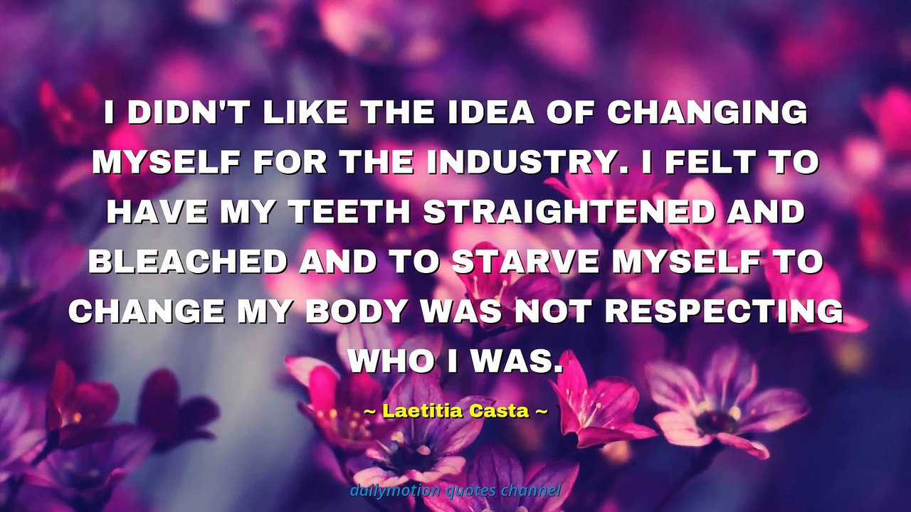 Laetitia Casta Quotes