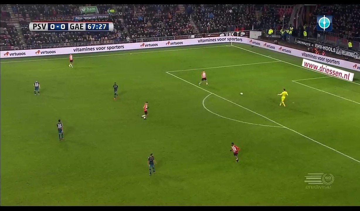 Siem De Jong Goal HD - PSV 1-0 G.A. Eagles - 10.12.2016