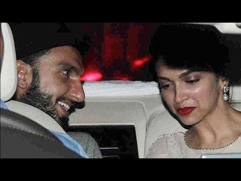Ranveer Singh And Deepika Padukone At Befikre Special Screening