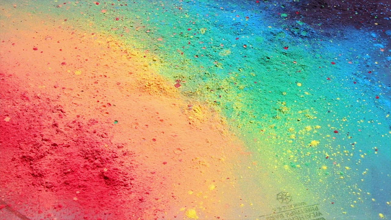 Paint on a Drum in 4K Slow Mo - The Slow Mo Guys