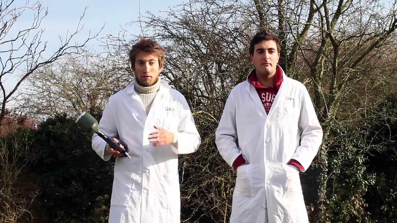 Paintballs against BARE SKIN in Slow Motion - The Slow Mo Guys