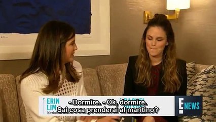 E! Live from the Red Carpet: Rachel Bilson Talks Holidays and Motherhood - SUB ITA
