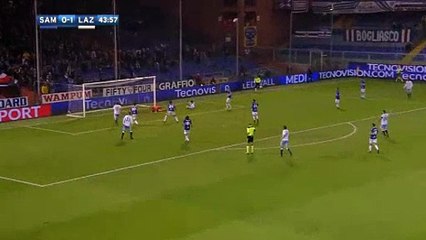 Parolo M. Goal - UC Sampdoria vs SS Lazio 0 - 2, 10 Dec 2016