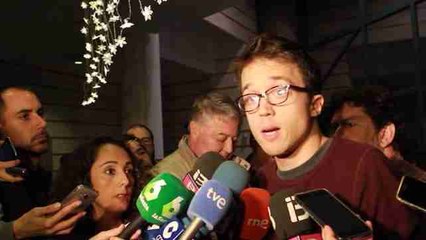 Errejón: "Sería un error enfocar el debate como una medición de fuerzas"