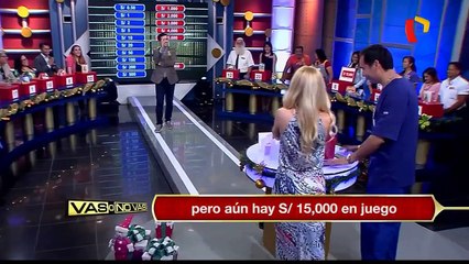 "Vas o no vas": Joseph superó mal inicio y logró llevarse S/ 2,000