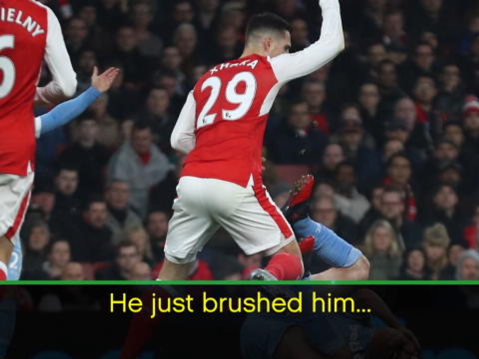 It was not a penalty - Wenger