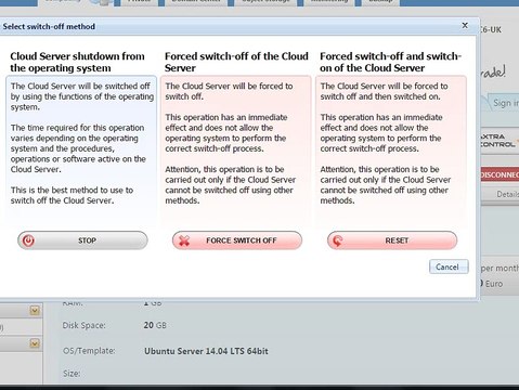 tutorial os : change virtual private server vps operating system os