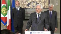 El presidente de Italia apuesta por formar Gobierno antes de ir a elecciones