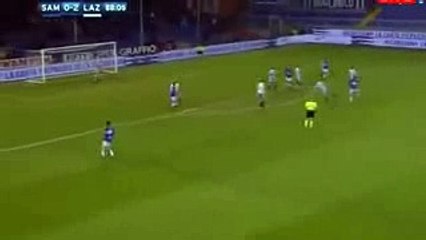 Patrik Schick Amazing Goal - Sampdoria Vs Lazio  1-2  10-12-2016