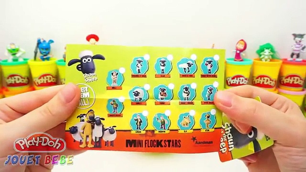 Oeuf Surprise Géant ODDBODS Pâte à modeler Play Doh, Moshi Monsters Paw Patrol Super Ailes rabbids