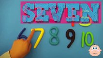 Learn To Count with PLAY-DOH Numbers 1 to 10 Counting New Special Edition Mini Cans Opening