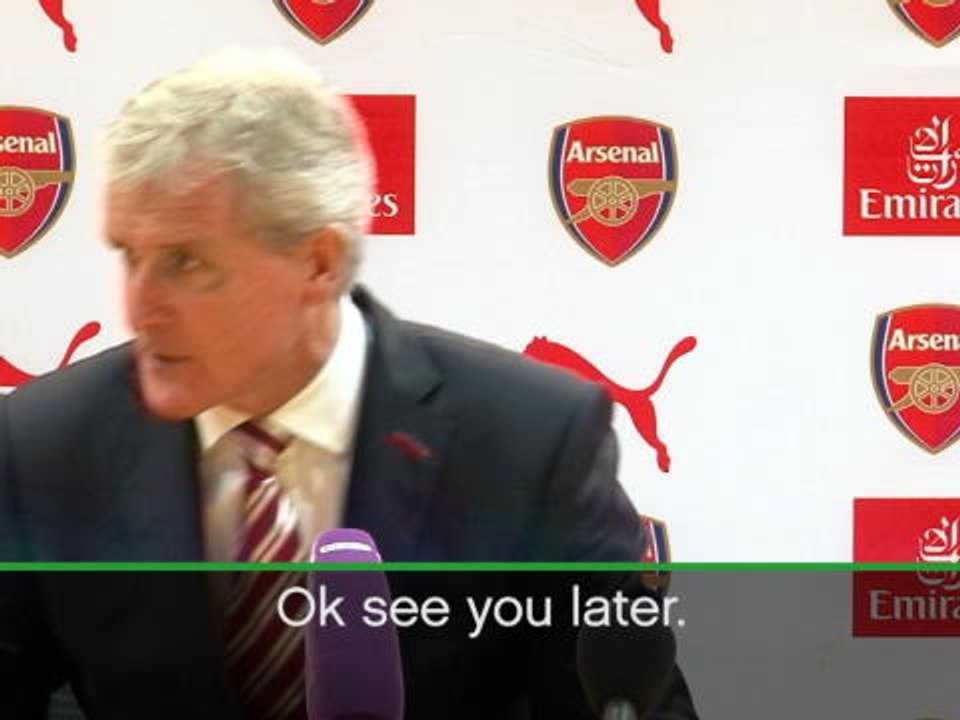 Hughes storms out of press conference