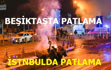 Beşiktaş'ta patlama!!! ve silah sesleri