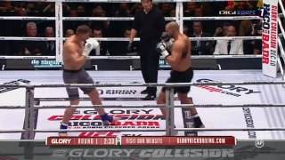 Rico Verhoven vs Badr Hari (Glory Collision 2016) Round 1
