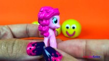 Playdoh Surprise Smileys Eggs Disney Lightning McQueen Peppa Pig George MLP Pinkie Pie Cinderella
