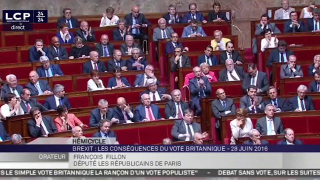 Il faut recentrer l'Europe - François Fillon