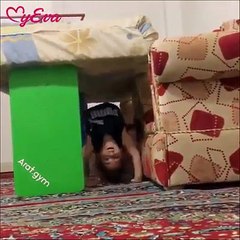 Découvrez une future championne olympique. Elle n'a que 3 ans!