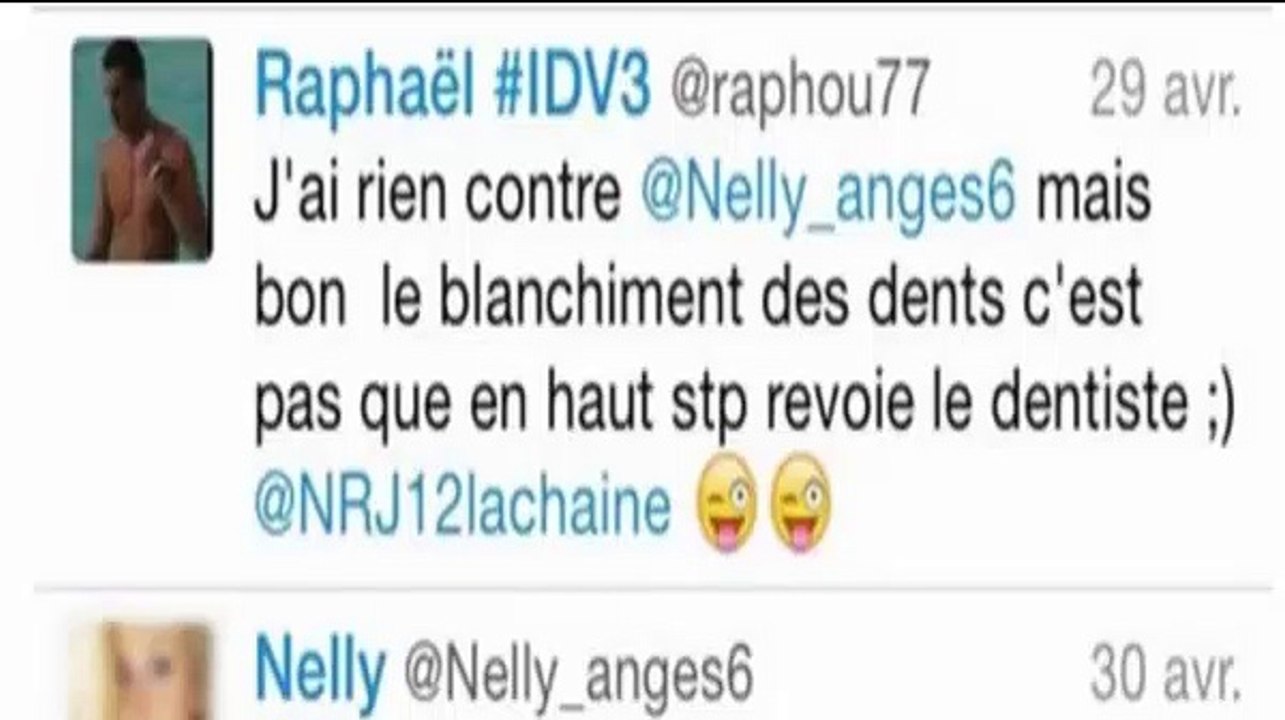 Raphael a reçu un méchant retour de flamme de la part Nelly…