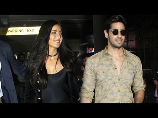 Airport Spotting 8th Sept. 2016 - Katrina Kaif, Siddharth Malhotra