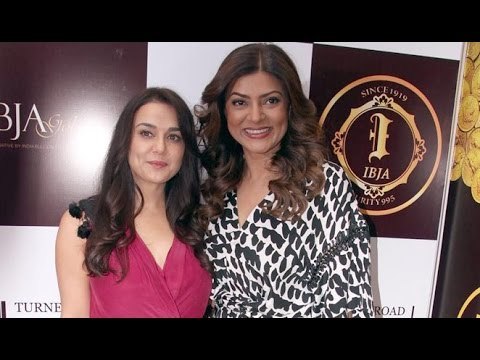 Inauguration Of India 1st Customized Gold Coin Store Ibja Gold | Sushmita Sen, Preity Zinta