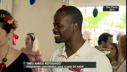 Campanha pede que famílias convidem refugiados para a ceia natalina