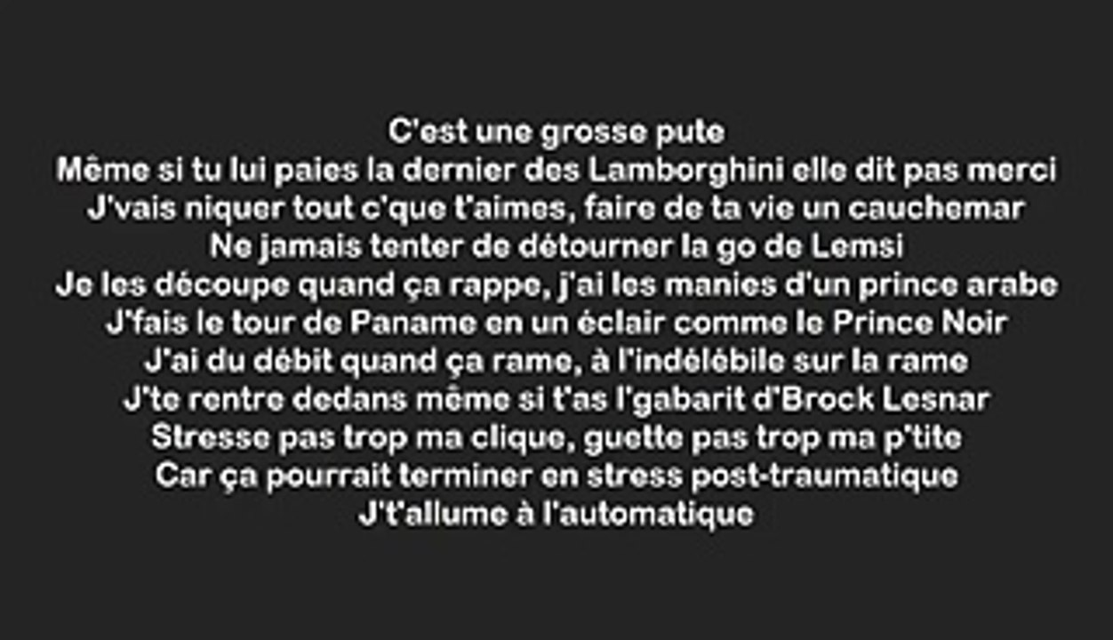 Hayce lemsi - Mercy (Paroles / Lyrics)