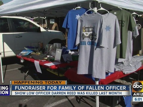 Fundraiser held to raise money for late Show Low officer’s family