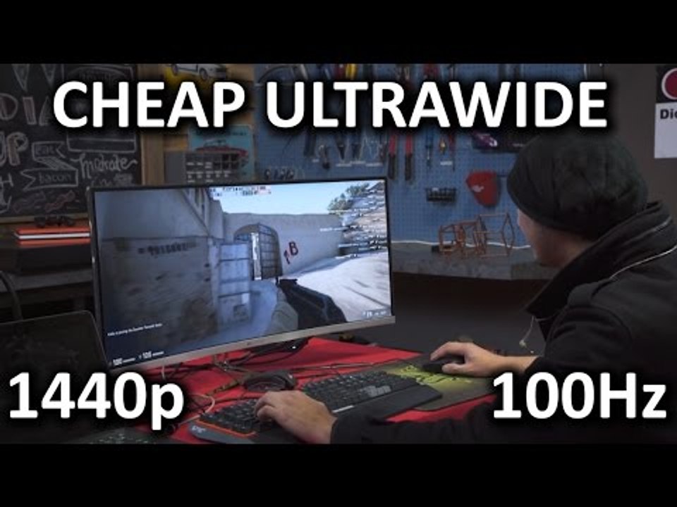 Cheap Korean Curved Ultrawide 100Hz Gaming Monitor