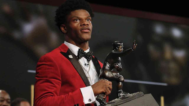 No Surprise, Lamar Jackson Wins Heisman