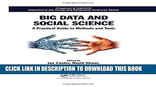 [PDF] Big Data and Social Science: A Practical Guide to Methods and Tools (Chapman   Hall/CRC