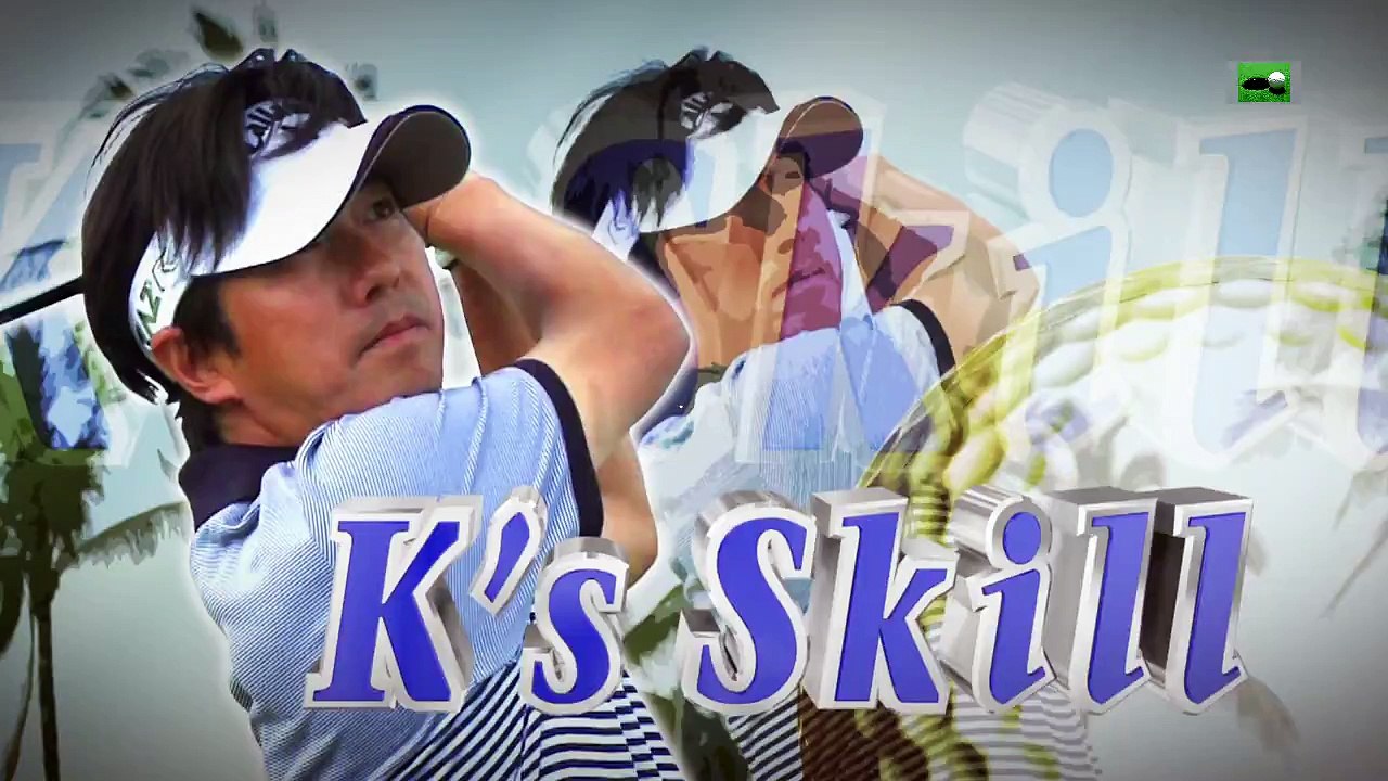 深堀圭一郎プロの冬芝アプローチ