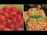 بيتزا سنومان - كيكة فانيليا بالفراولة والكيوي | أتفضلوا عندنا حلقة كاملة