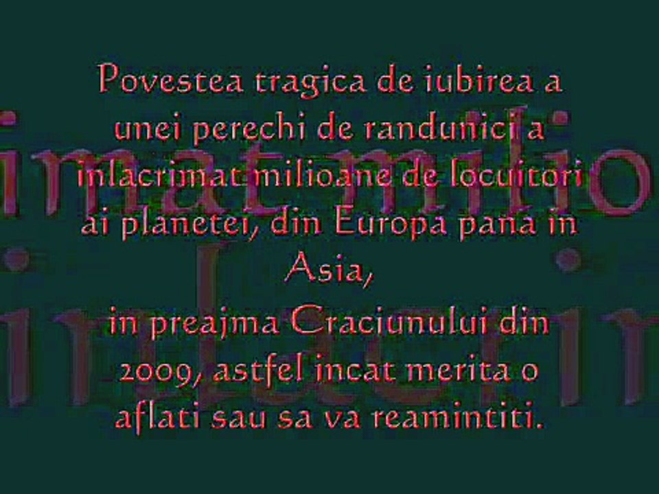 O cutremuratoare poveste de iubire care a socat o lume intreaga