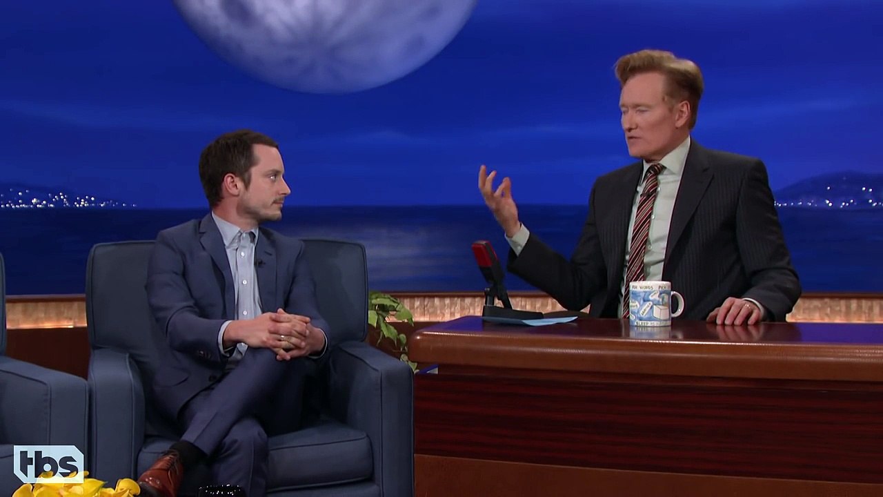 Elijah Wood Is Ready To Fight Daniel Radcliffe  - CONAN on TBS