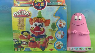 Play Doh Party Clown Set Pâte à modeler Le Clown Play-Doh Barbapapa Plastilina Payasito