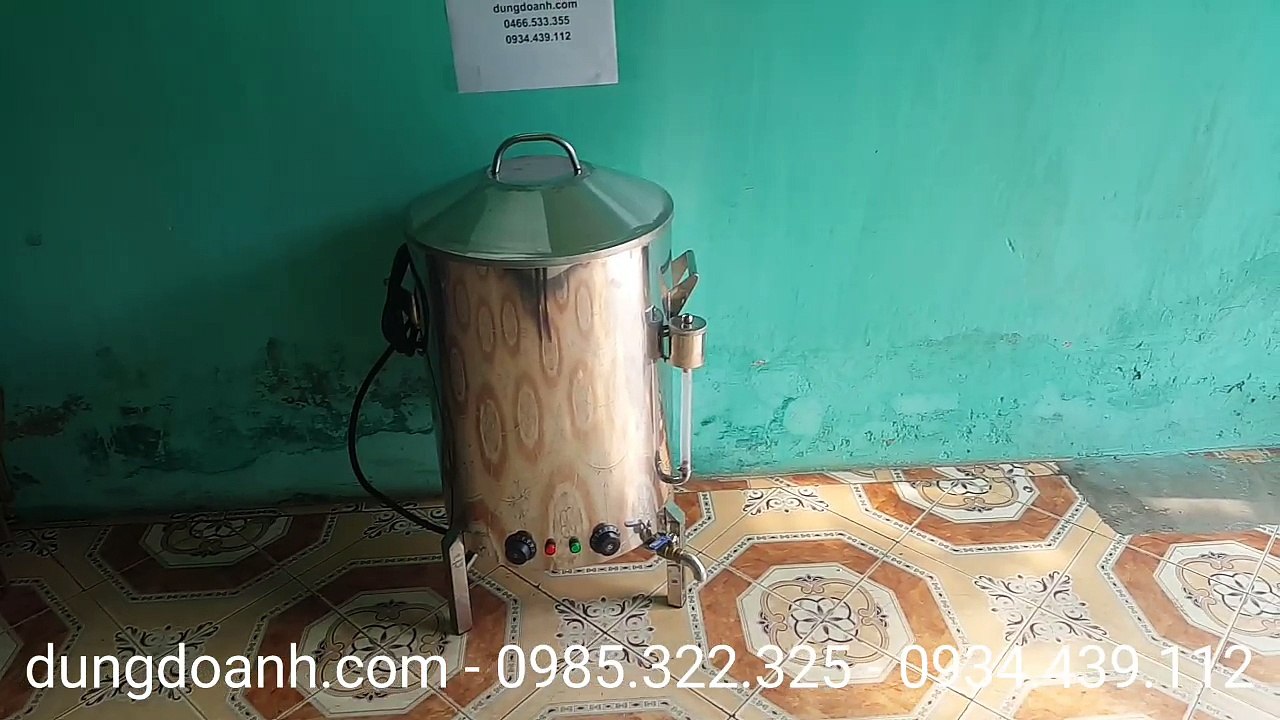 Nồi đồ xôi dùng điện dùng cho quán bán xôi