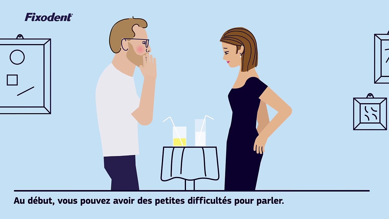 Conseils pour parler aisément avec une prothèse dentaire - Fixodent
