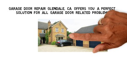 Garage Door Repair Glendale CA