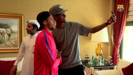 Doha goes head over heels for FC Barcelona