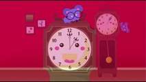 Hickory Dickory Dock Nursery Rhyme Song for Children | Clock Song for Kids