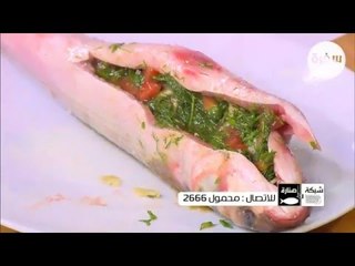 Download Video: سمك بوري مشوي بالردة | هشام السيد