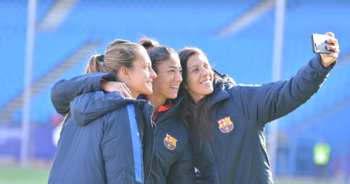 BEHIND THE SCENES –The FCB Women travel to Madrid to face Atlético