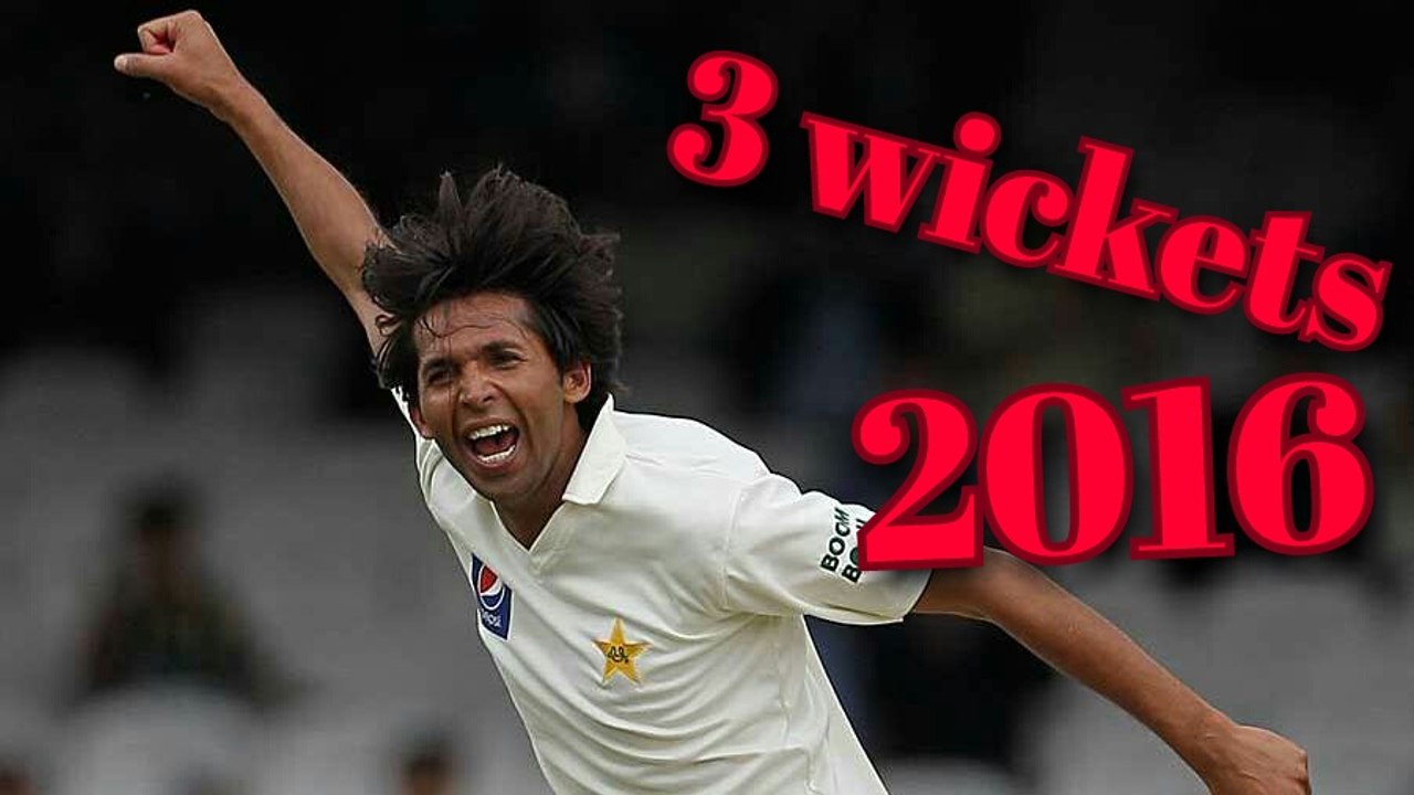 Mohammad Asif 3 wickets 2016 vs HBL final Quaid e Azam Trophy 2016